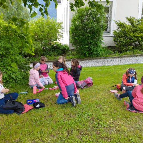 Spaziergang durch Vomp
