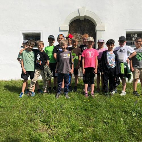 Besuch am Bauernhof